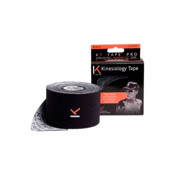 Fabrication Enterprises KT Kinesiology Tape, Uncut, 2" x 16 ft., Black, Set of 4 Rolls 25-3416-4 - main